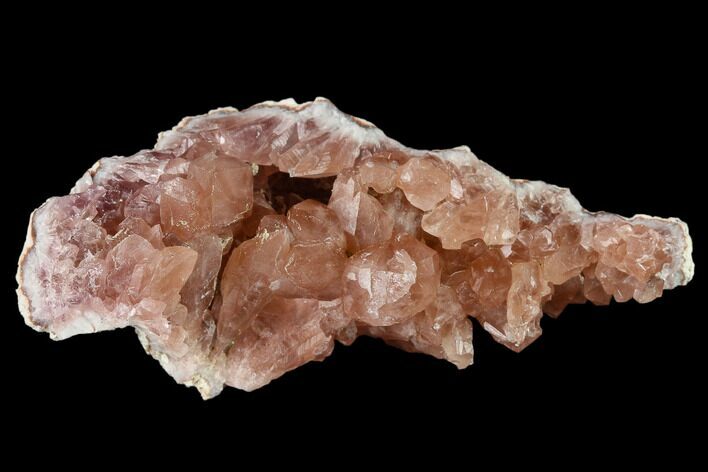 Pink Amethyst Geode Section - Argentina #134769